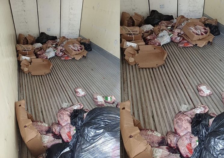 Carga de carne vencida e sem refrigeração é apreendida em Picos