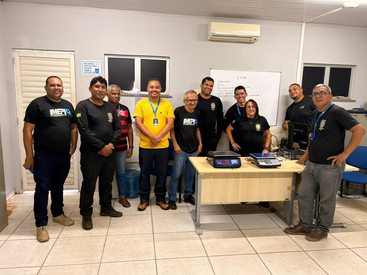 Imepi inicia etapa prática de curso técnico para metrologistas