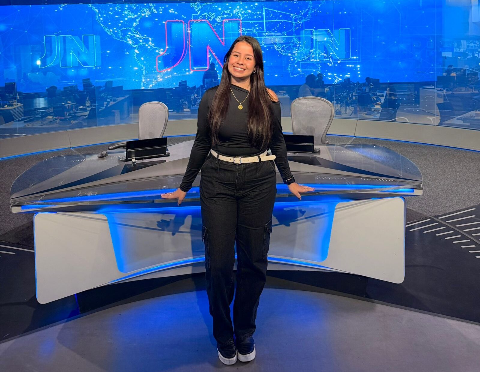 Estudante de Jornalismo da Uespi participa de imersão promovida por rede nacional de televisão