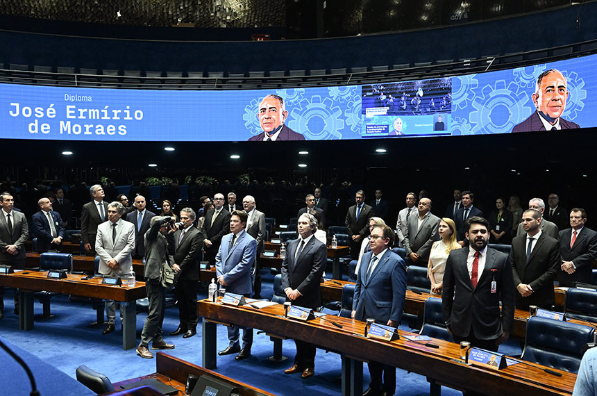 Senado entrega Diploma José Ermírio de Moraes a três empresários