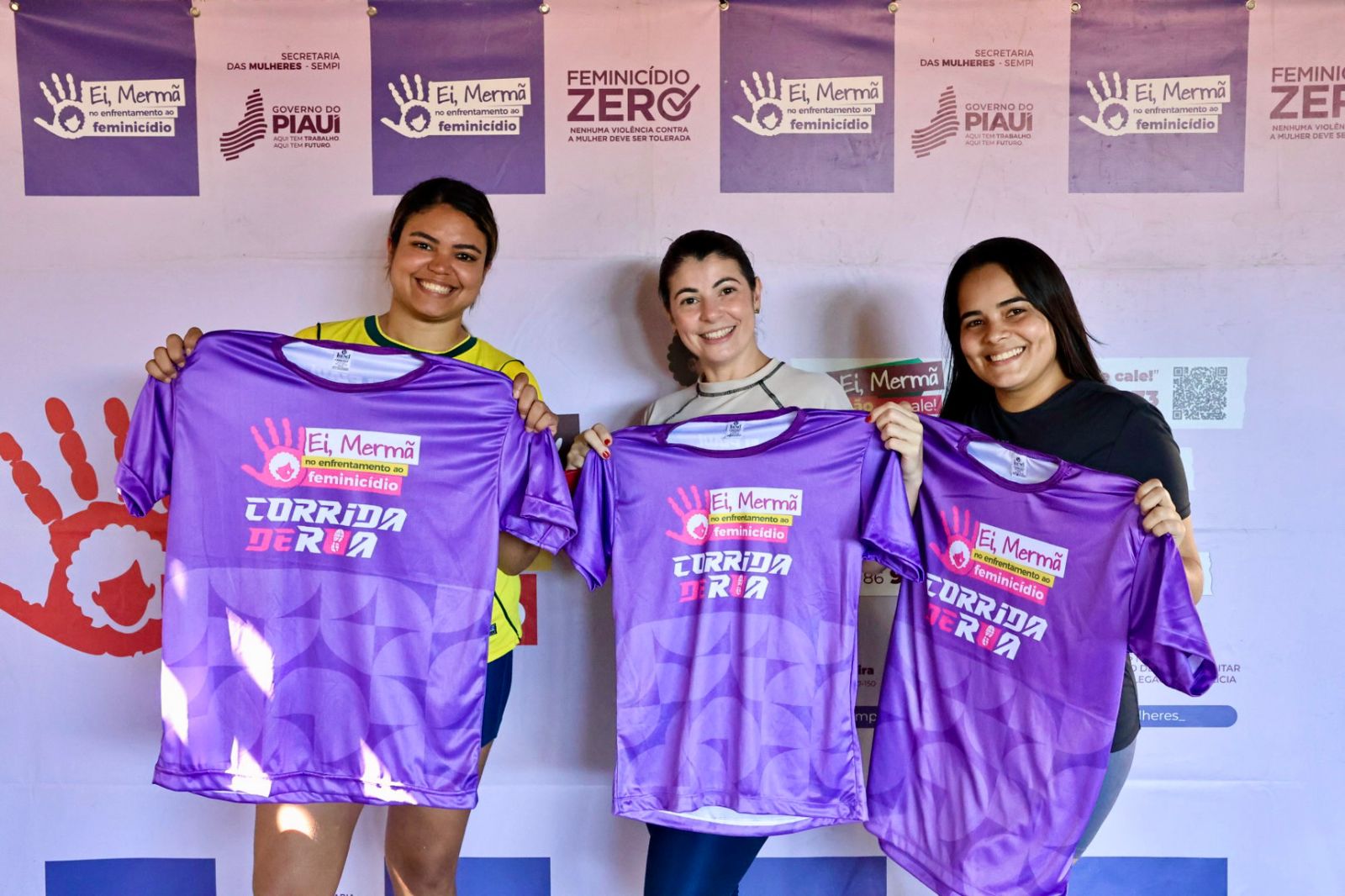 Sempi inicia entrega de kits da 6ª Corrida de Enfrentamento ao Feminicídio em Teresina; prova ocorre no domingo (31)