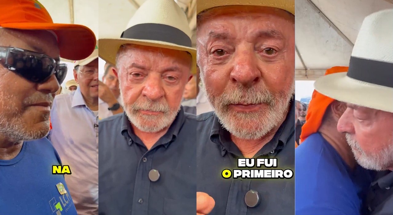 Lula se emociona no Amazonas e pede que filhos de trabalhador voltem a estudar