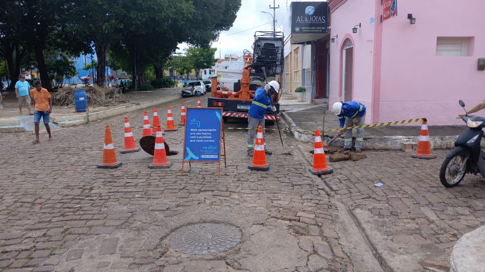 Município de Pedro II recebe melhorias no sistema de água e esgoto para o Festival de Inverno
