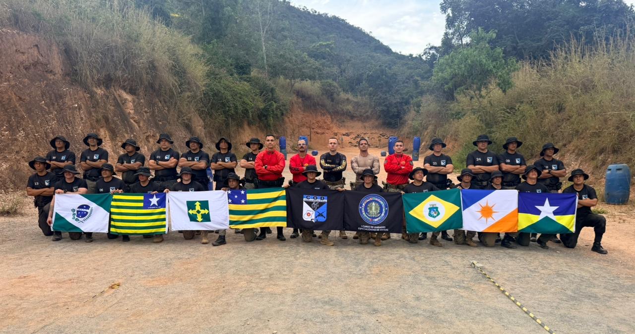 Capitão da Polícia Militar do Piauí participa de capacitação nacional para atuação integrada nas regiões de divisa