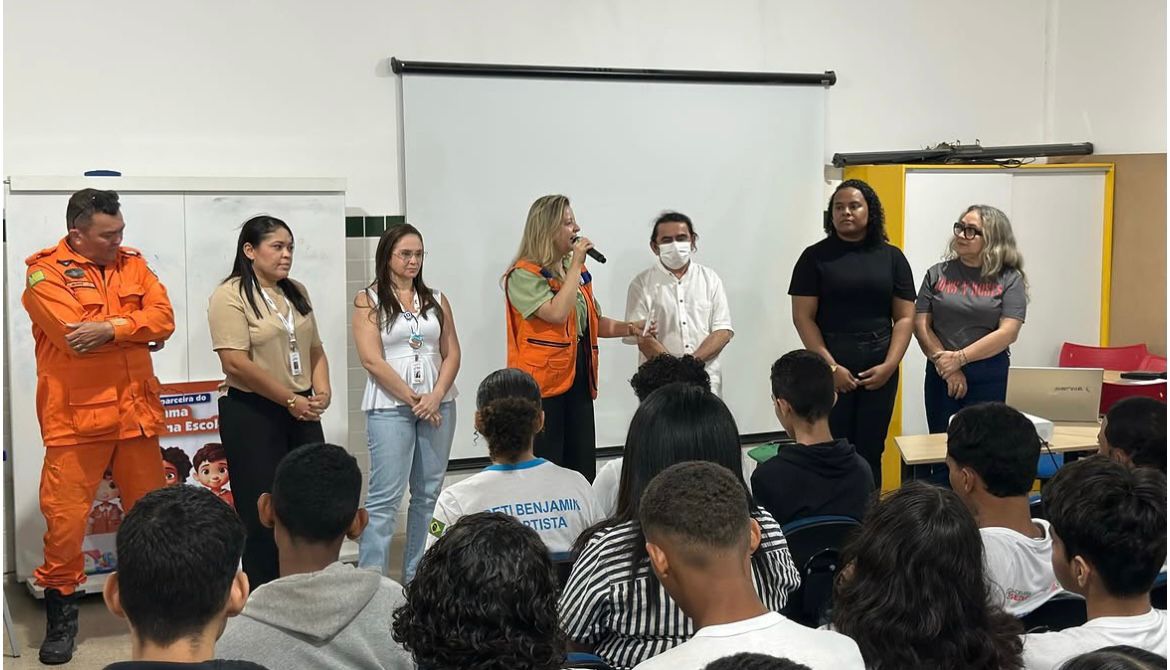 Sedec realiza 2ª etapa do programa Defesa Civil nas Escolas em instituições de ensino de Teresina