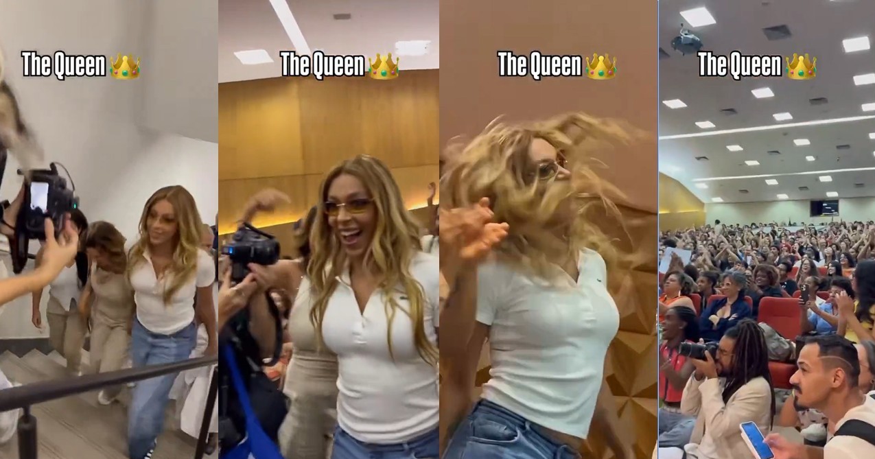 Erika Hilton é ovacionada na UFMG após aprovação do fim da escala 6x1 e público puxa coro de “Presidenta”