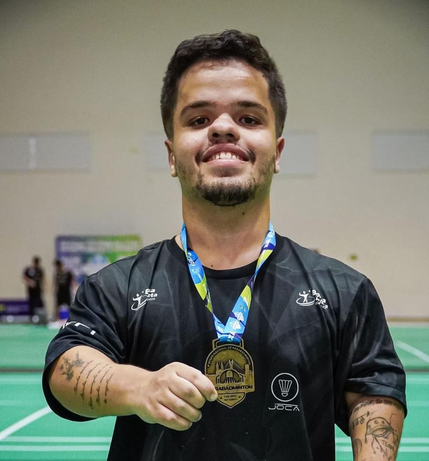 Piauiense é convocado para representar o Brasil em Campeonato Internacional de Parabadminton