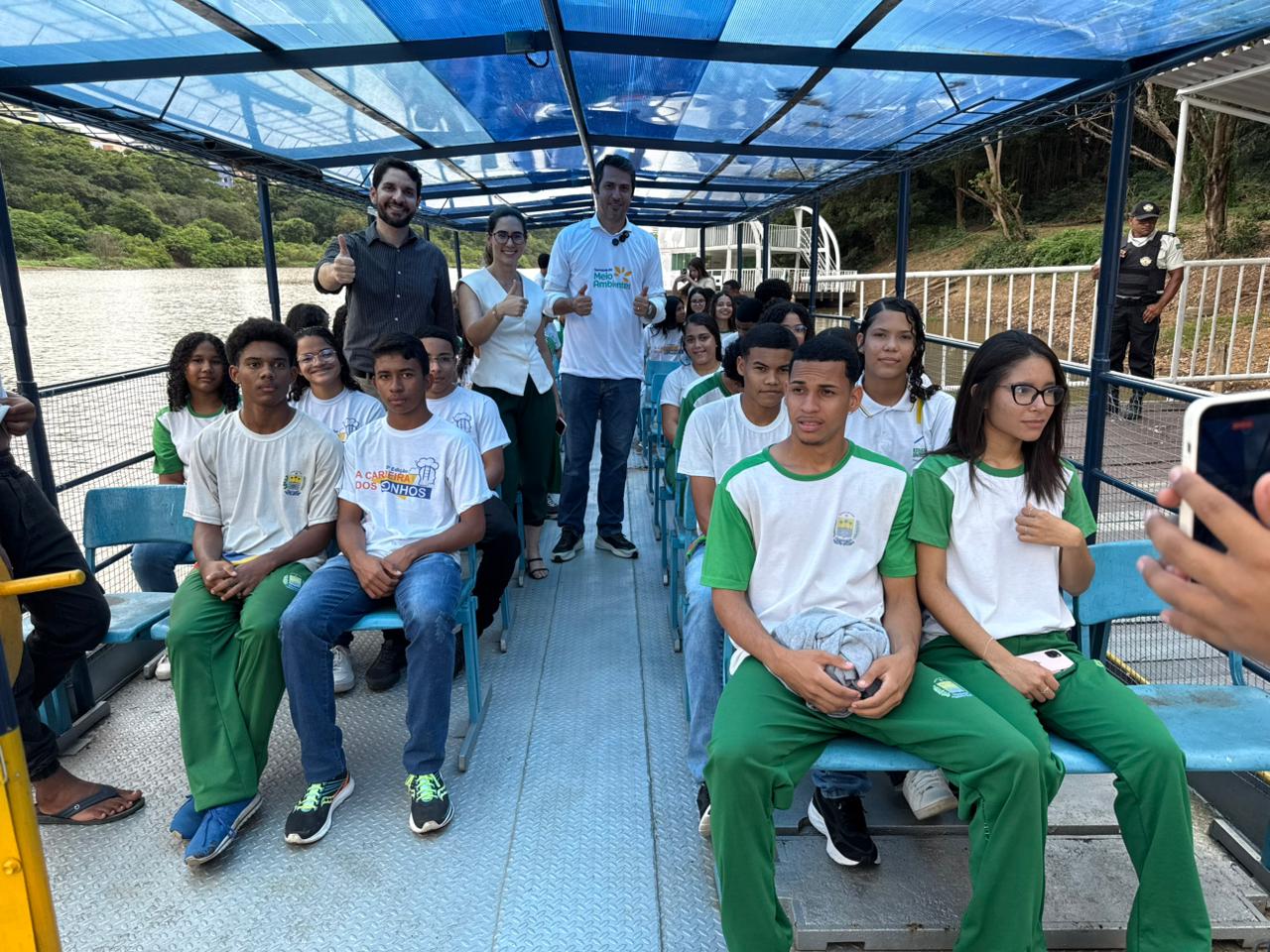 Semarh entrega novo píer, revitaliza barco-escola na Floresta Fóssil e reforça turismo e educação ambiental em Teresina