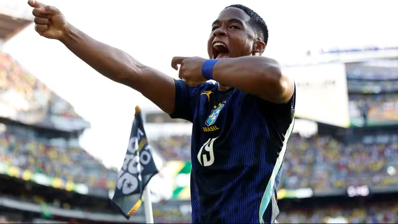 Gol e atuação decisiva: Endrick desafia planos de Ancelotti para a Copa do Mundo