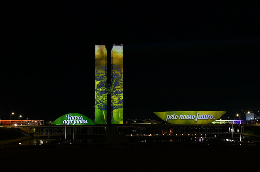 Projeção no Congresso celebrou Dia Mundial do Meio Ambiente