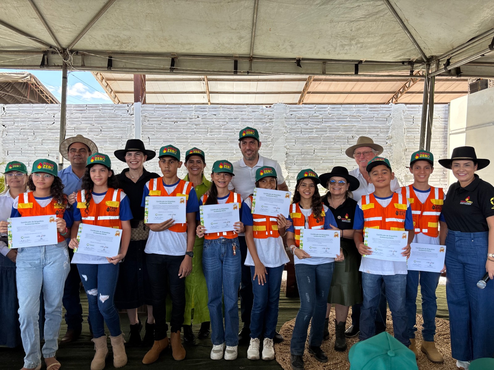 Nove municípios piauienses recebem o reforço de 896 brigadistas mirins para proteger o meio ambiente