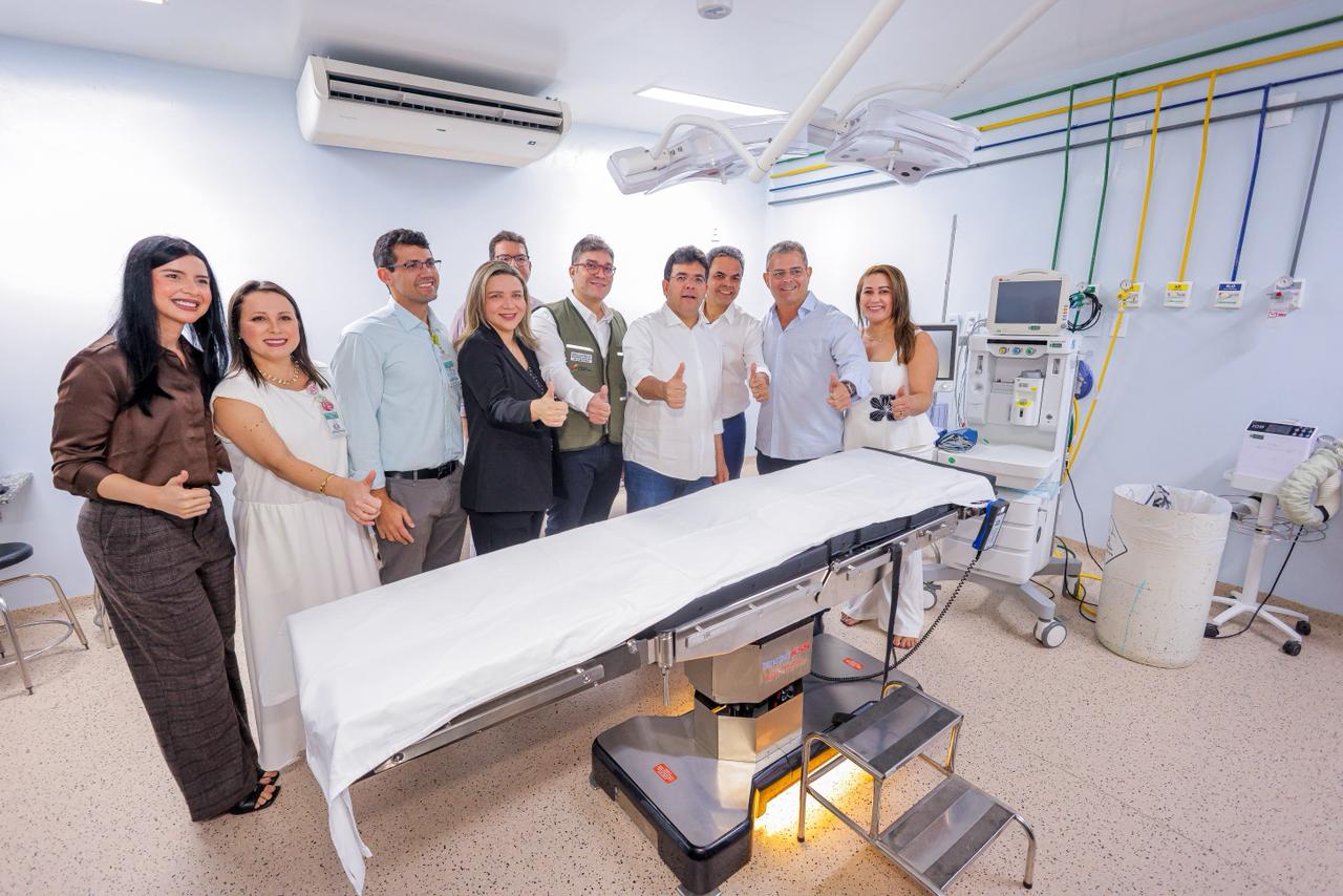 Rafael Fonteles inaugura reforma do HGV com investimento de R$ 21 milhões na ampliação de salas de cirurgias e melhoria de serviços