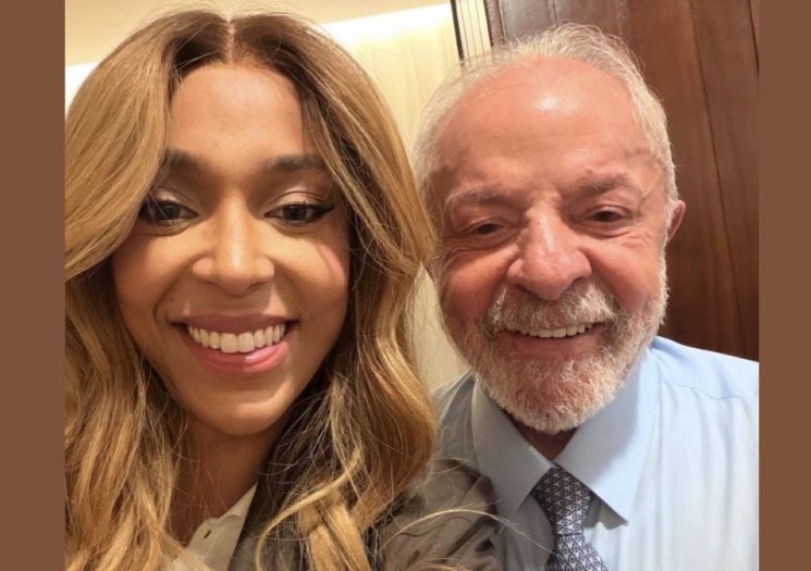 Erika Hilton convida: seja porta-voz de Lula