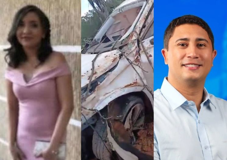 Professora morre em grave acidente no Piauí; prefeito estava no carro