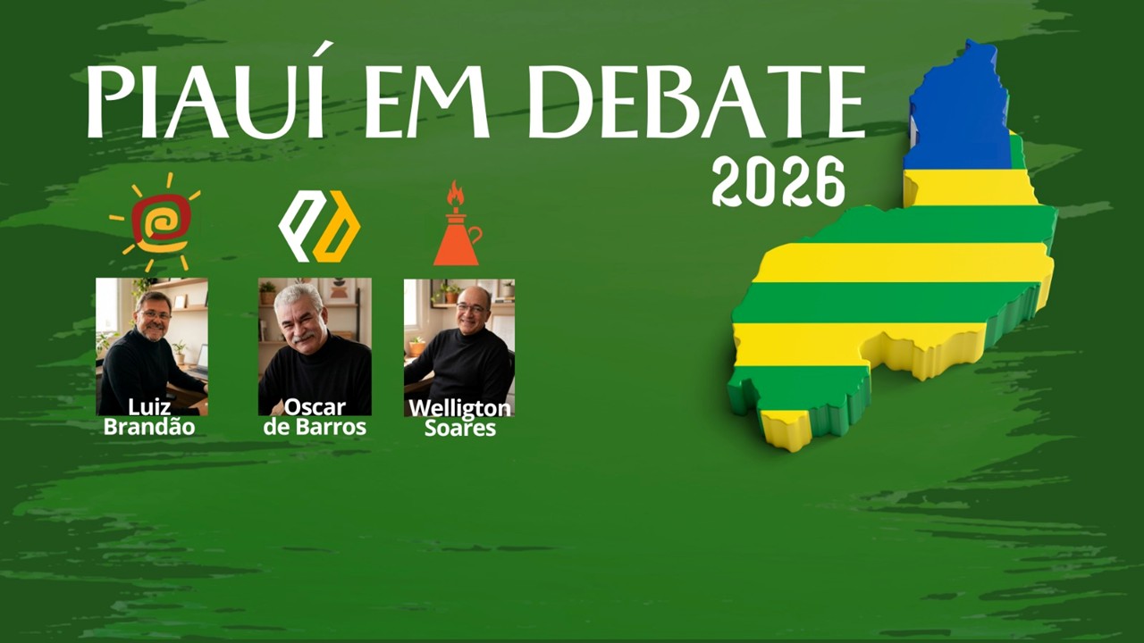 Piauí em Debate 2026 estreia nova temporada com análises da política brasileira e piauiense ao vivo no YouTube e Instagram