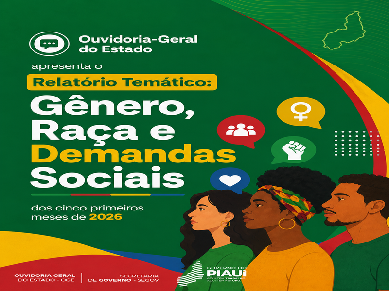 Ouvidoria-Geral do Estado apresenta relatório temático dos cinco primeiros meses de 2026