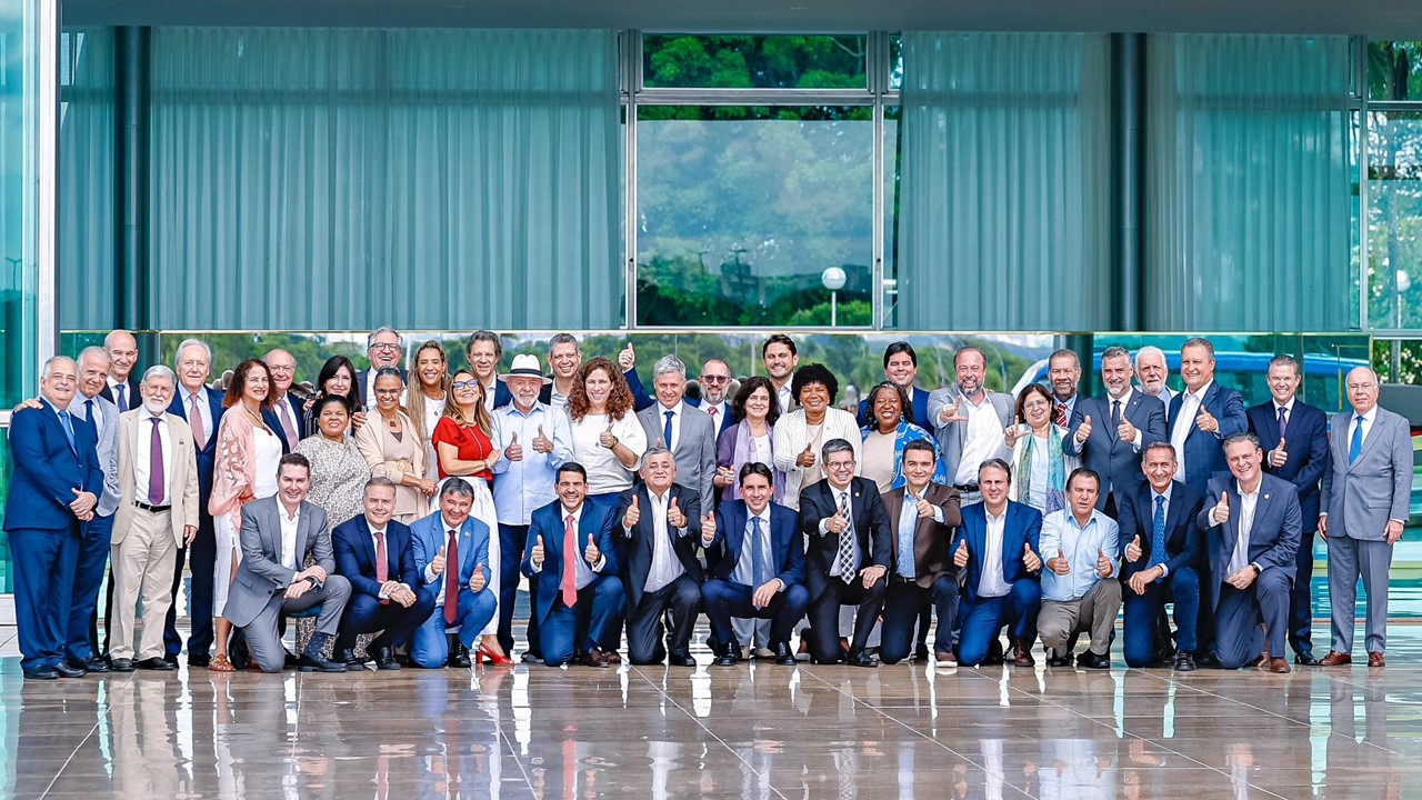 A confraternização de Lula e seu ministério