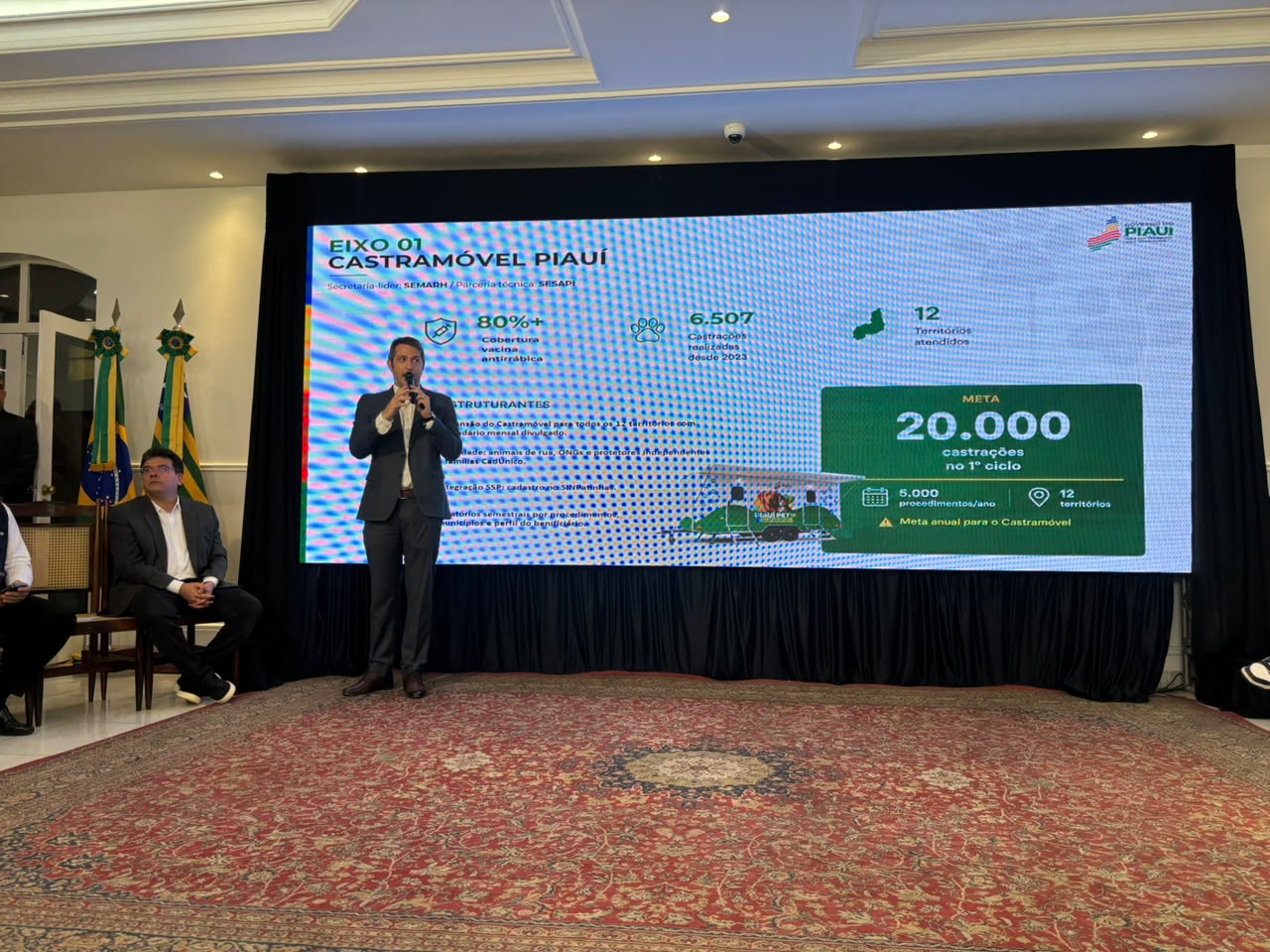Ônibus da Castração inicia atendimentos e amplia cuidado com cães e gatos no Piauí