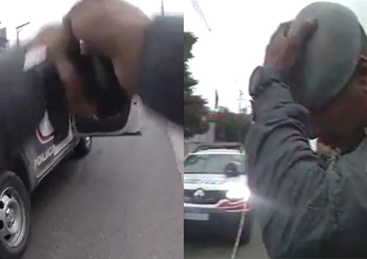 VÍDEO: PMs são afastados por matar eletricista em SP