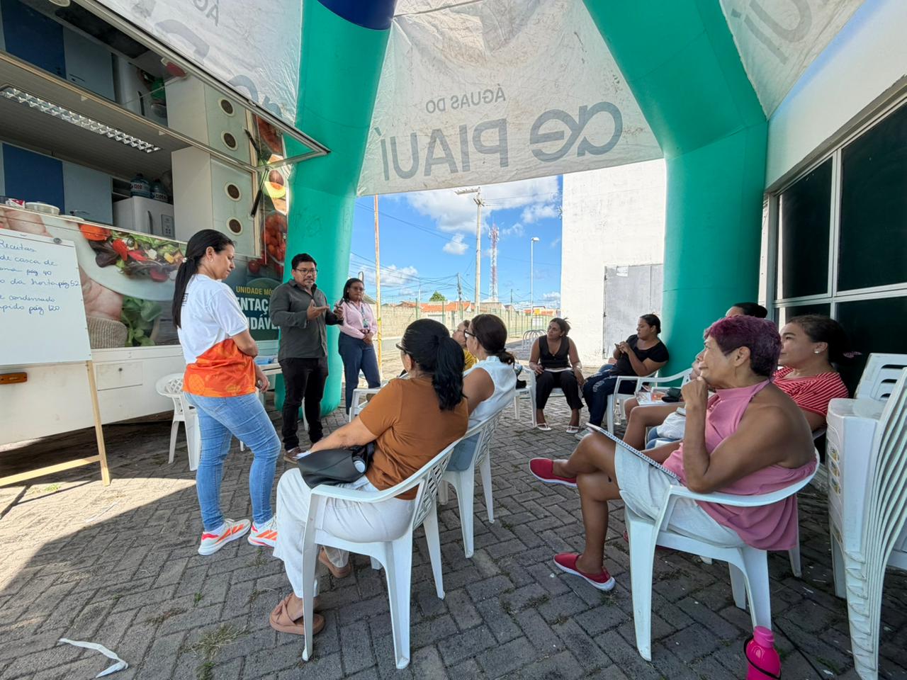 Curso de alimentação saudável ensina aproveitamento integral dos alimentos e incentiva o empreendedorismo em Parnaíba