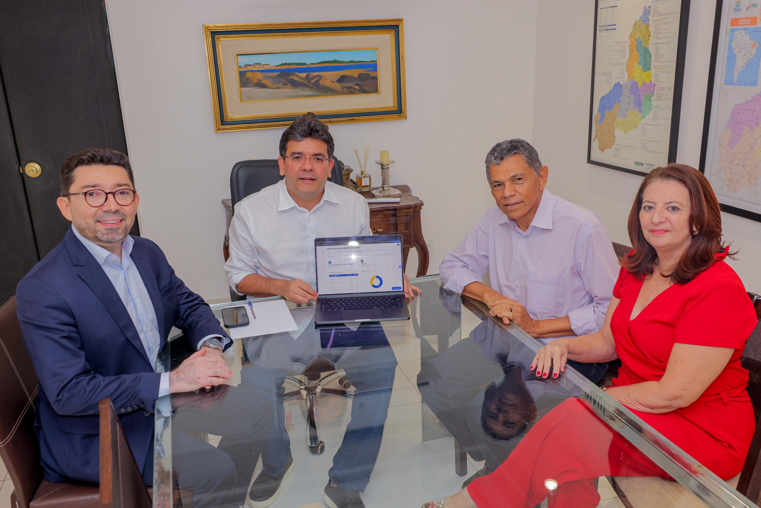 Governo do Piauí lança painel digital para monitorar violações de direitos humanos