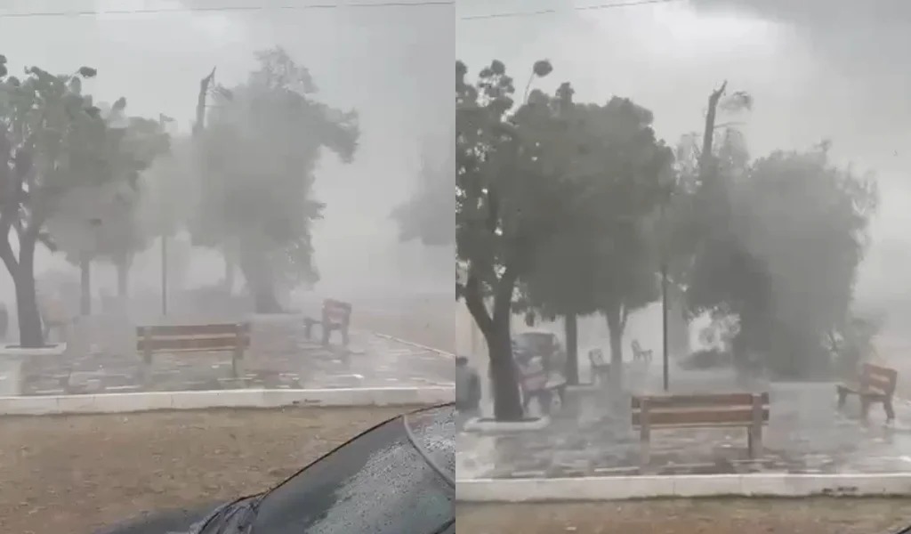 Entenda fenômeno semelhante a tornado registrado em Piracuruca