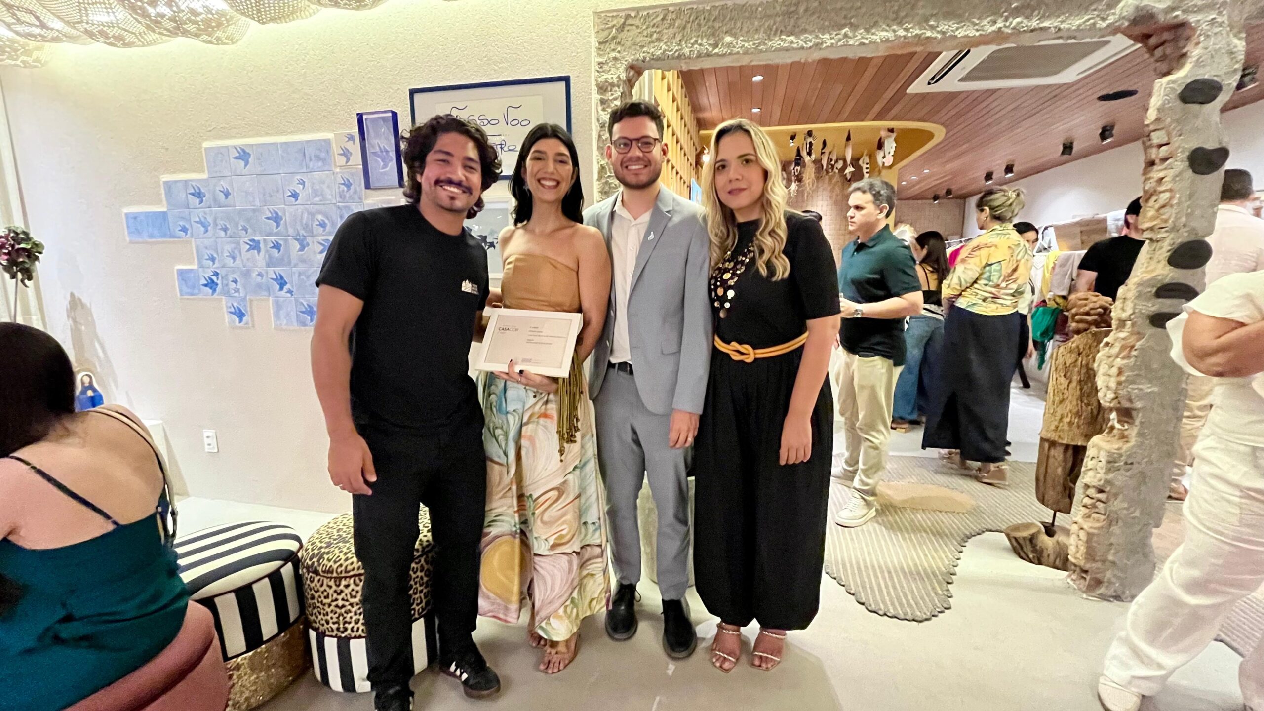 Casa do Artesão Design Mestre Albertino é premiada na CASACOR Piauí 2026 por valorização do artesanato do estado