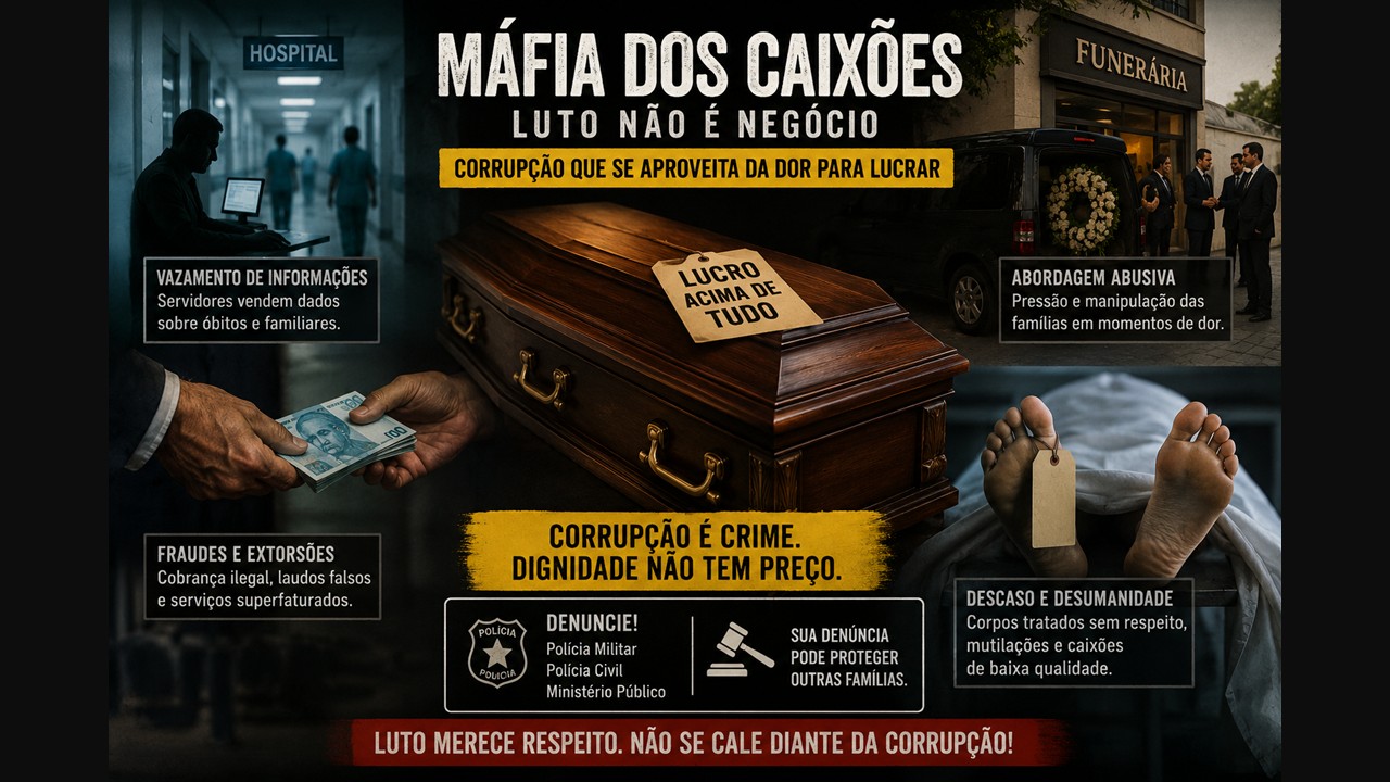 A máfia dos caixões