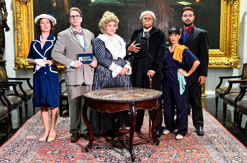 Projeto une teatro e visita guiada para celebrar 200 anos do Congresso