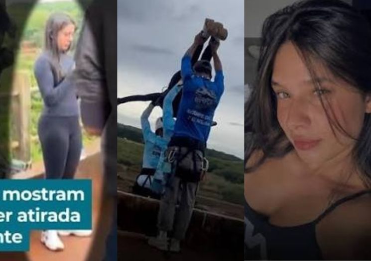 As últimas imagens de Maria Eduarda antes da tragédia que chocou o país