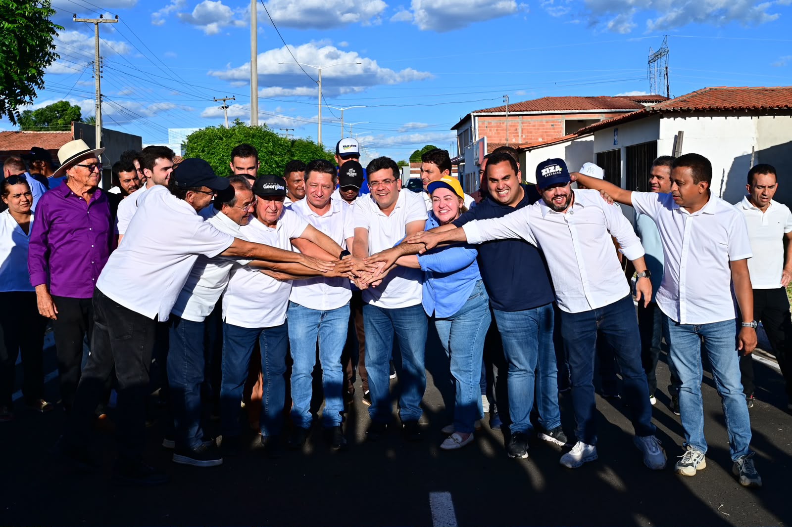 Governo do Estado transforma mobilidade urbana de Nova Santa Rita com asfaltamento e novo sistema de iluminação pública